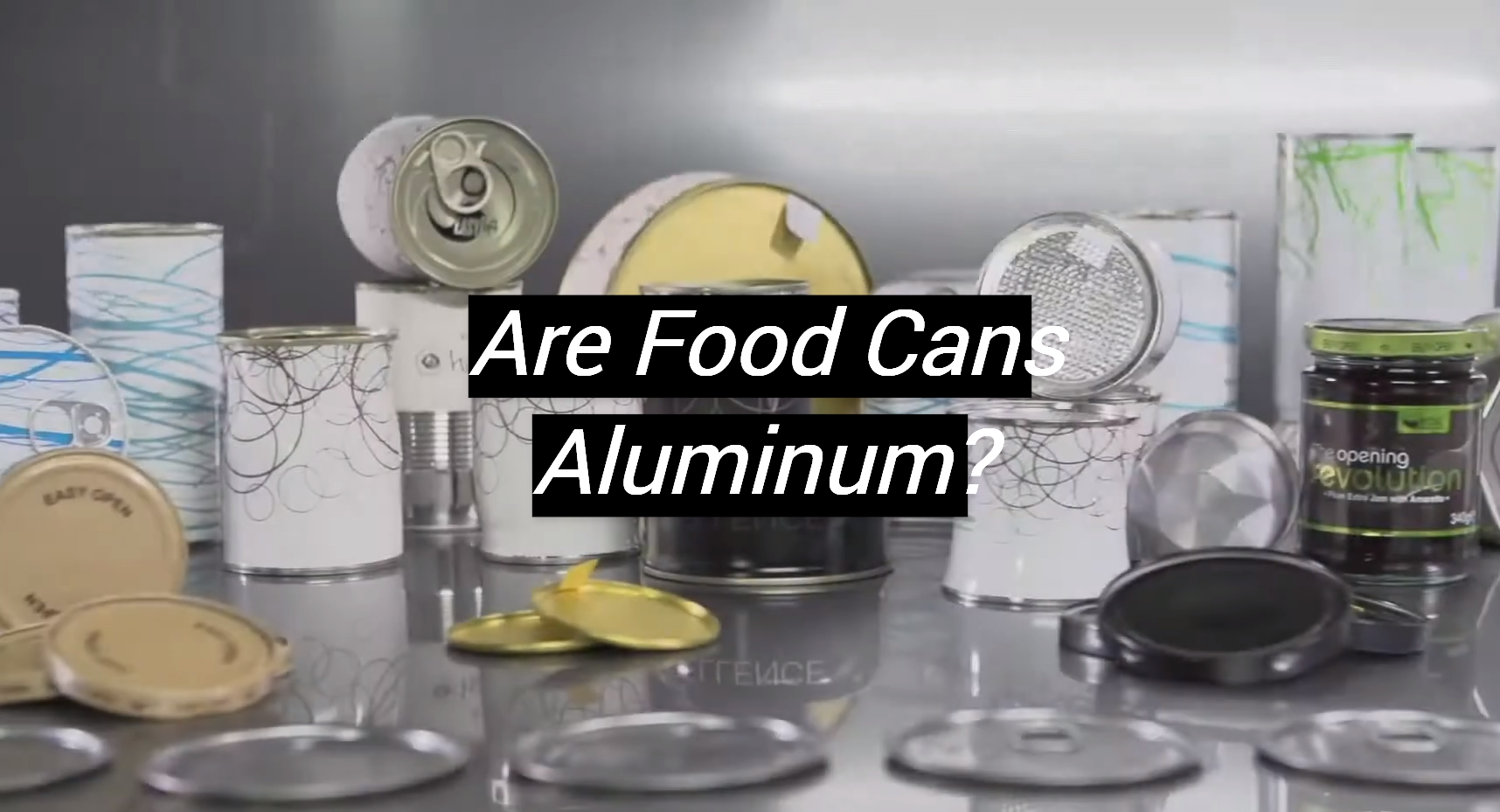 Are Food Cans Aluminum? MetalProfy